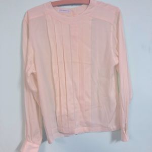 Liz Claiborne Cream Blouse